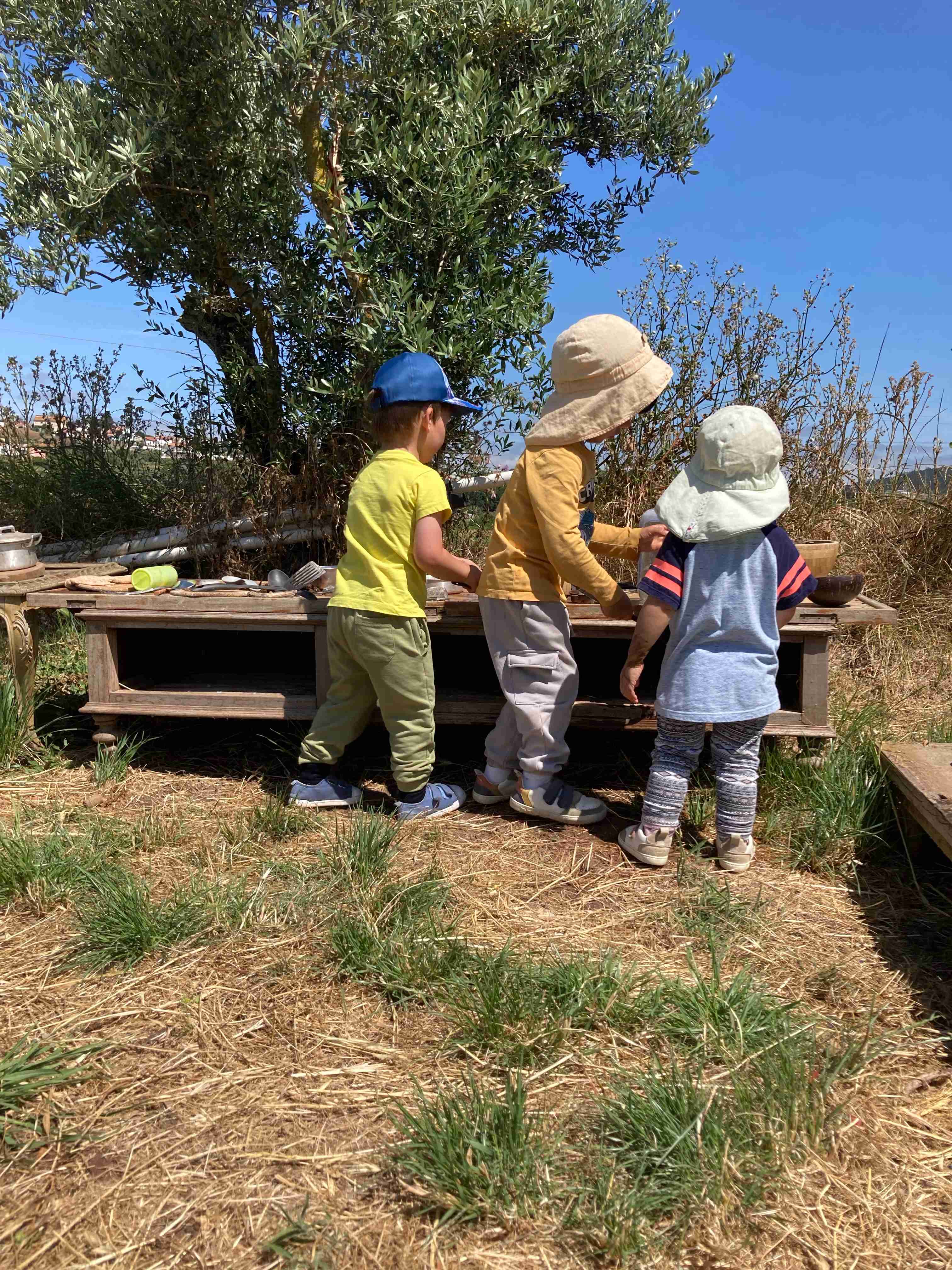 O nosso playgroup na natureza